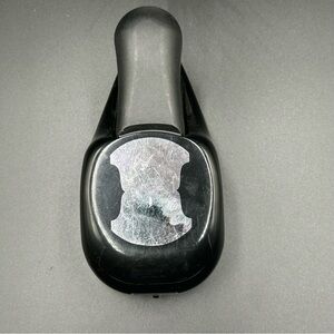 Stampin' UP! Round Tab Paper Punch Whale Tail Design 108340 RETIRED Shapers Card